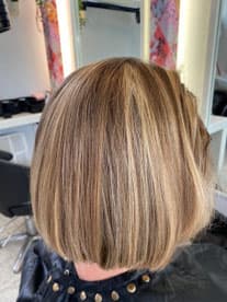 Bob met natuurlijke highlights